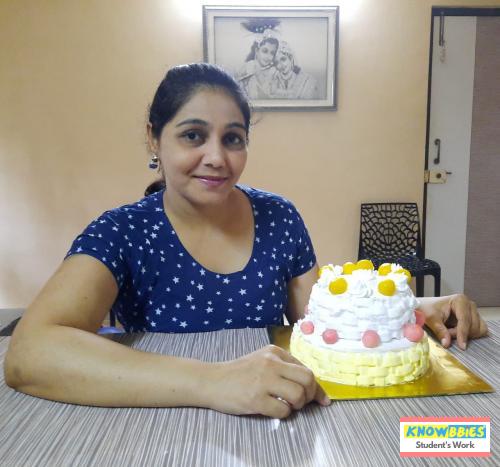 Online Course in Mumbai For Birthday Cakes + Fondant Cake : Baking & Icing Video Course (Pre-recorded) in Hindi