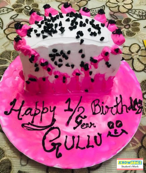 Online Course in Mohindergarh For Birthday Cakes + Fondant Cake : Baking & Icing Video Course (Pre-recorded) in Hindi