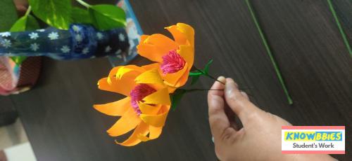 Online Course in Belagavi For Paper Flower Chocolate Bouquet Making Video Course (Pre-Recorded) in Hindi