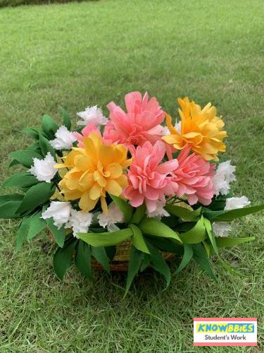 Online Course in Kolkata For Paper Flower Chocolate Bouquet Making Video Course (Pre-Recorded) in Hindi