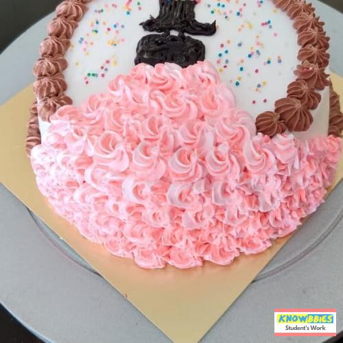Online Course in Thane For Birthday Cakes + Fondant Cake : Baking & Icing Video Course (Pre-recorded) in Hindi