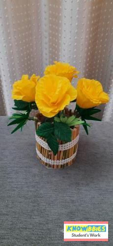 Online Course in Ernakulam For Paper Flower Chocolate Bouquet Making Video Course (Pre-Recorded) in Hindi