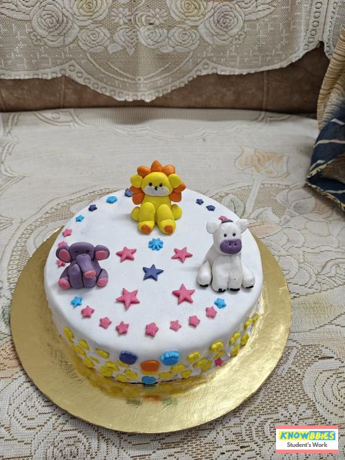 Online Course in Nalgonda For Fondant Cake Video Course in Knowbbies App - 1 YEAR Access in Hindi