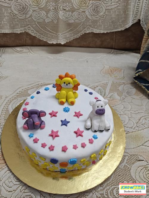 Online Course in Nalgonda For Fondant Cake Video Course in Knowbbies App - 1 YEAR Access in Hindi