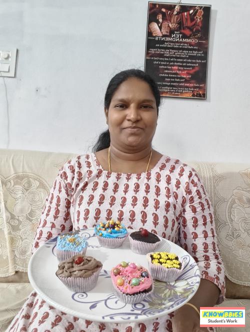 Online Course in Nalgonda For Party Cup Cakes Making Video Course  (Pre-Recorded) 1 YEAR Access in Hindi
