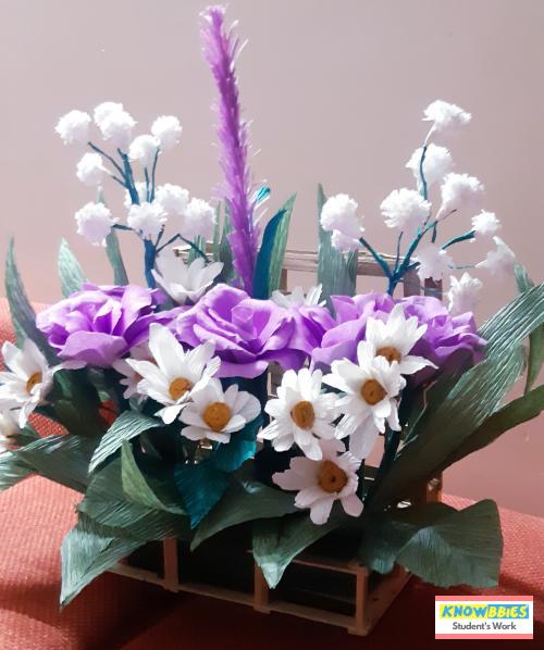 Online Course in Gurgaon For Paper Flower Chocolate Bouquet Making Video Course (Pre-Recorded) in Hindi