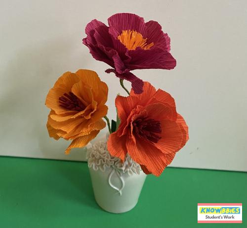 Online Course in Pune For Paper Flower Chocolate Bouquet Making Video Course (Pre-Recorded) in Hindi