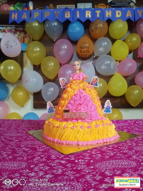 Online Course in Hyderabad For Birthday Cakes + Fondant Cake : Baking & Icing Video Course (Pre-recorded) in Hindi