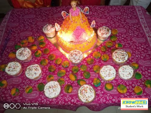 Online Course in Hyderabad For Birthday Cakes + Fondant Cake : Baking & Icing Video Course (Pre-recorded) in Hindi