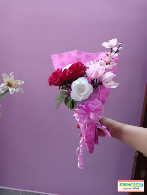 Online Course in Bhagalpur For Paper Flower Chocolate Bouquet Making Video Course (Pre-Recorded) in Hindi