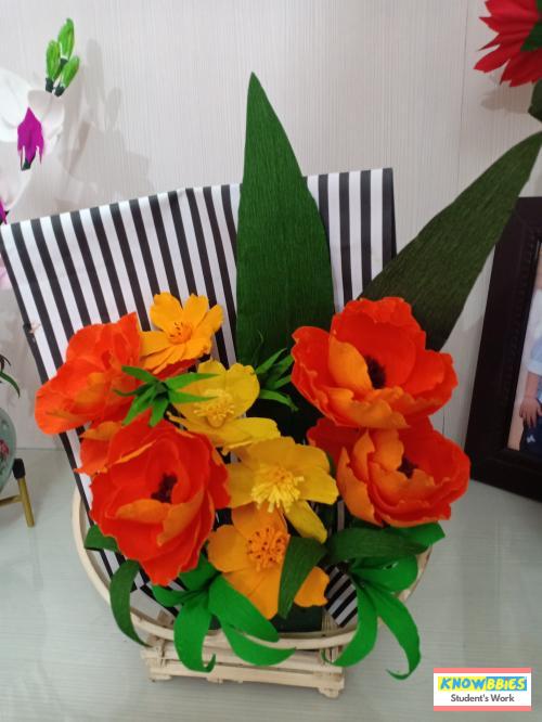 Online Course in Bhagalpur For Paper Flower Chocolate Bouquet Making Video Course (Pre-Recorded) in Hindi