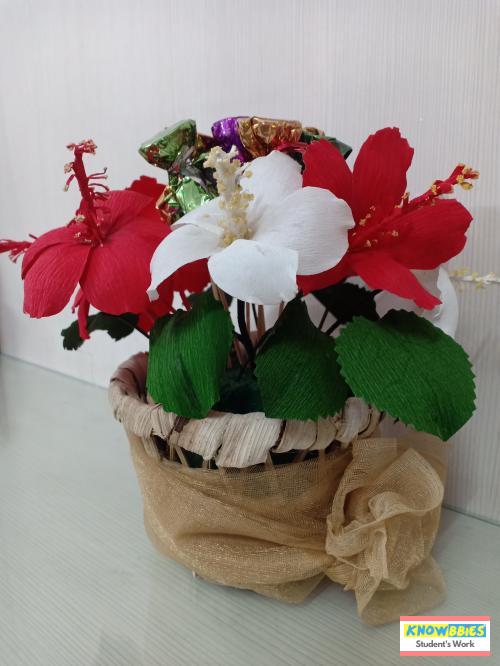 Online Course in Bhagalpur For Paper Flower Chocolate Bouquet Making Video Course (Pre-Recorded) in Hindi