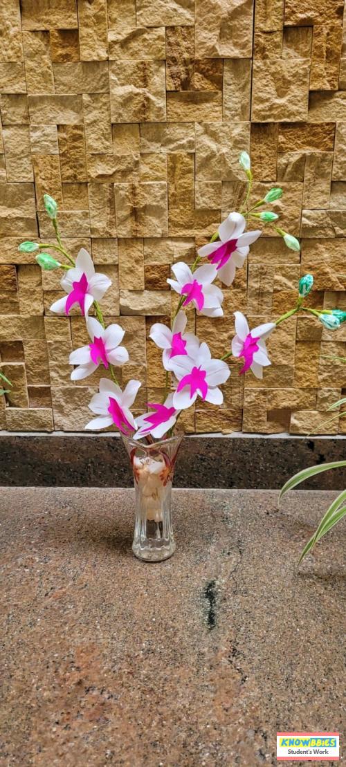 Online Course in Bangalore For Paper Flower Chocolate Bouquet Making Video Course (Pre-Recorded) in Hindi