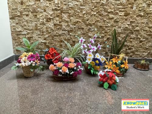 Online Course in Bangalore For Paper Flower Chocolate Bouquet Making Video Course (Pre-Recorded) in Hindi