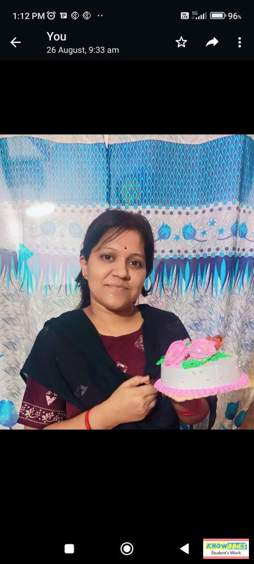 Online Course in Hatta   district -Damoh For Birthday Cakes + Fondant Cake : Baking & Icing Video Course (Pre-recorded) in Hindi