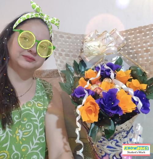 Online Course in Thane For Paper Flower Chocolate Bouquet Making Video Course (Pre-Recorded) in Hindi
