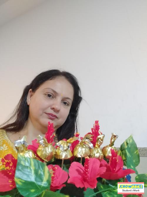 Online Course in Thane For Paper Flower Chocolate Bouquet Making Video Course (Pre-Recorded) in Hindi