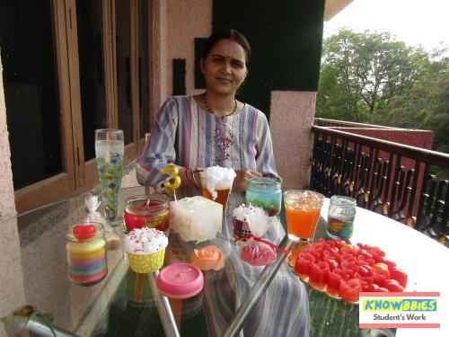 Online Course in Nagpur For Designer Candle Making Video Course (Pre-Recorded) in Hindi