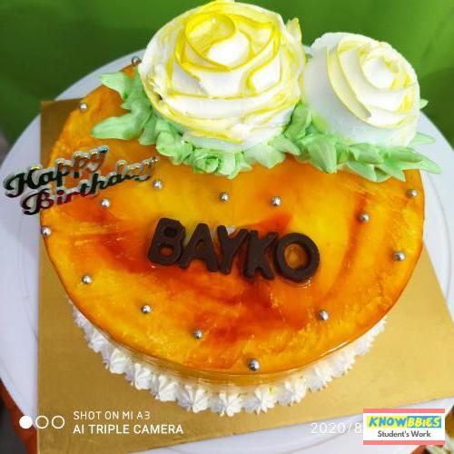 Online Course in Mumbai For Birthday Cakes + Fondant Cake : Baking & Icing Video Course (Pre-recorded) in Hindi