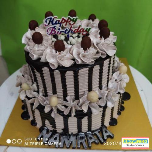 Online Course in Mumbai For Birthday Cakes + Fondant Cake : Baking & Icing Video Course (Pre-recorded) in Hindi