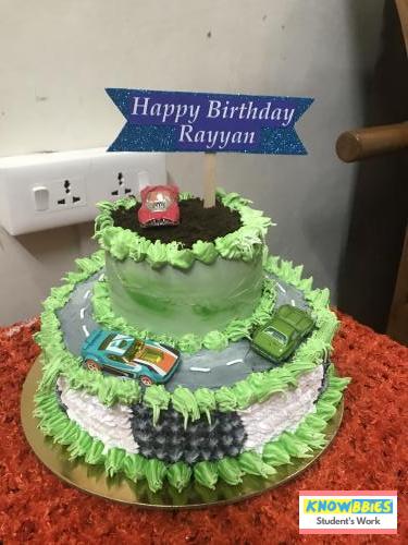 Online Course in Sanguem For Birthday Cakes + Fondant Cake : Baking & Icing Video Course (Pre-recorded) in Hindi
